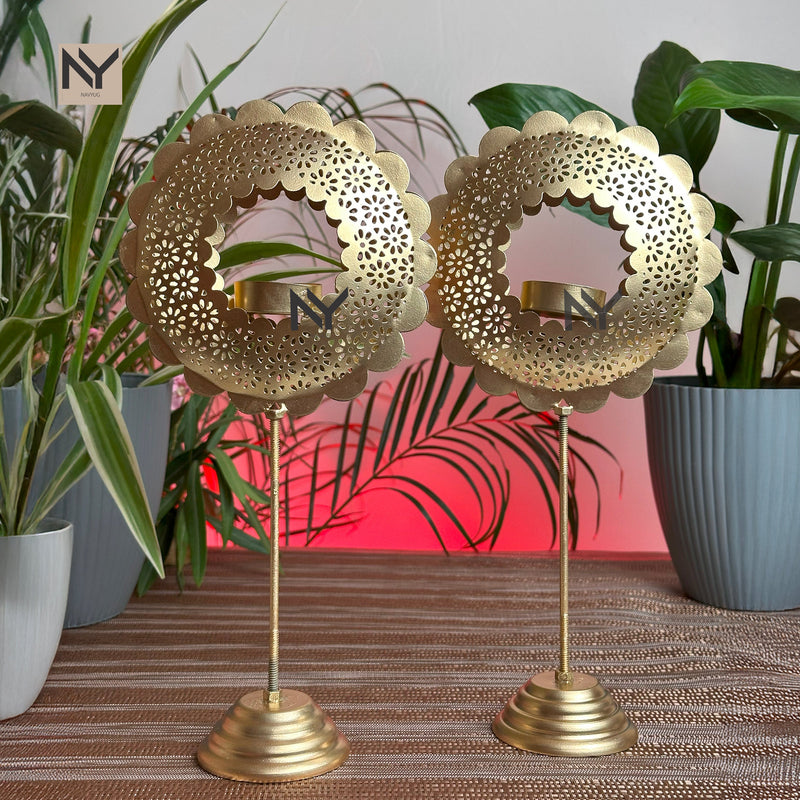 Candle Stand Pair